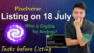 Pixelverse Mining Listing Confirmed | $Pixfi Bitget Listing on 18 July | Who is Eligible for Airdrop