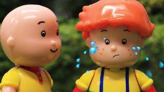 Funny Animated cartoons Kids | Leo's Birthay | WATCH ONLINE | Caillou Stop Motion
