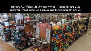 Steadman's Bridal Registry - We Can Help!