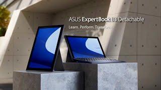 Asus Expert Book B3 Detachable (B3000) Laptop Official & Firstlook Video 2022