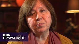 'The Soviet person remains': Nobel Prize winner Svetlana Alexievich - BBC Newsnight