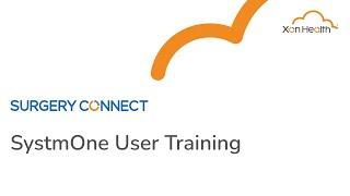 User Training - SystmOne Phonebar