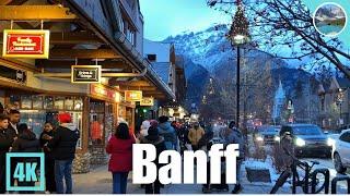  Walking Tour of Banff on Christmas Day!