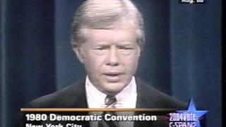 1980 Jimmy Carter Democratic Convention Acceptance Speech