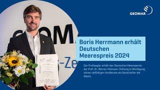 Boris Herrmann erhält den Deutschen Meerespreis 2024