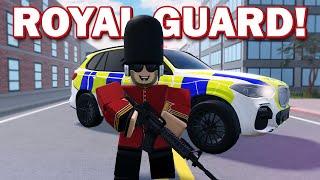 Joining an ERLC UK server - I became a ROYAL GUARD! | ERLC Liberty County (Roblox)