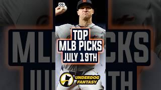 BEST Underdog MLB Picks Today (7/19/24) | Underdog Fantasy Promo Code