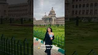 Incredible india  باورت میشه اینجا هنده ؟!  #هند  #هندوستان #بنگلور #bangalore #vidhanasoudha