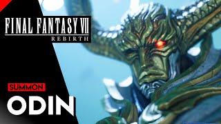 Final Fantasy 7 Rebirth - ODIN Summon Boss Fight (Full Might) + King Zu |【XCV//】