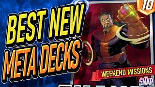 Top 10 Best Meta Decks To Dominate the Post Hela OTA Meta! Marvel Snap