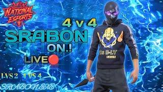 SRABON.EXE IS LIVE  FREE FIRE LIVE CUTOOM ROOM  #freefire #freefrielive