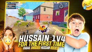 First time 1v4 with funny memes and hussain poetry  #rabailrk #pubgmobile #1v4clutch