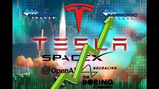 Tesla TSLA  Generational Entries - Daily Bullish Harmonics