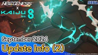 PSO2 NEW GENESIS September 2024 Update Information 2