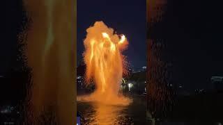 Best fire show on water jet boat in life. We have never seen something like this before