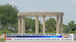 UIS faculty members authorize strike amidst contract negations with university