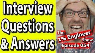 Top Job Interview Questions For Engineers | Hard Job Interview Questions And Answers