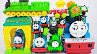 60 Minutes Satisfying with Unboxing Thomas & Friends blue & white toys come out of the box