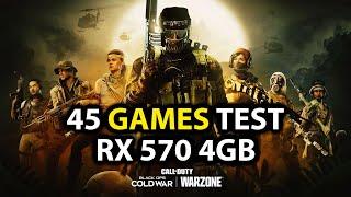 RX 570 4GB - 45 Best Games Test - i5 4590 - 1080p