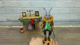 КРОЛИК своими руками из ВАТЫ. Символ 2023. RABBIT craft. Symbol 2023. DIY.