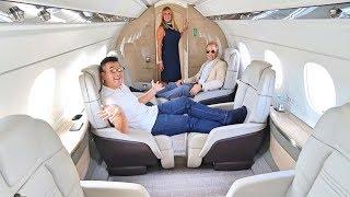 My $17 Million Brand New Private Jet ride - Embraer Praetor 500