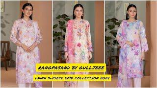 Rang Pasand By Gulljee | Gulljee Summer Collection 2024 | Ethnic Chickan Kari 2024 | Gulljee Hit Vol