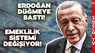 Erdoğan'dan Emekli Aylığı ve Emeklilik Sisteminde Değişim Hamlesi! Prim Gün Yaş Sil Baştan