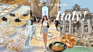 my first time in ITALY! exploring Milan + Rome!