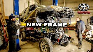 Toyota 4Runner FRAME SWAP (Headers/Exhaust, 3" Lift and New Frame) 4th Gen V8 Rusty & Rotted