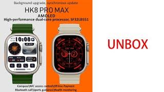 AMOLED Screen Ultra copy unbox-HK8 Pro Max