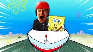 Bully Maguire teaches Spongebob Driving.