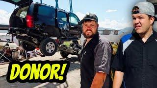 Putting New Engine In Our Off Road Bread Van Build!
