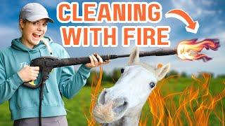 Cleaning with FIRE!