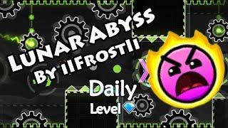 Geometry Dash - Lunar Abyss (By iIFrostIi) ~ Daily Level #182