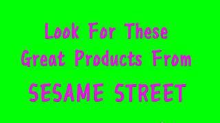 Look For These Great Products From Sesame Street 1997 Logo Remake