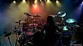 Morten Løwe Sørensen Amaranthe Drumcam 'Trinity' (Pakkahuone,Tampere,Finland 6.4.217)