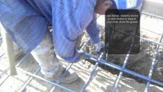 How to Place Rebar