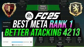 BEST META ATTACKING 4-2-1-3 *POST PATCH* Custom Tactics for a 4-3-3 Attacking Variation - FC 25