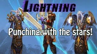 Lightning - Stunning the whole universe! - WoW Windwalker Monk 3v3 gameplay/skype - 5.4.7