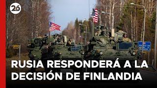 Rusia advierte a Finlandia por acuerdo militar con Estados Unidos