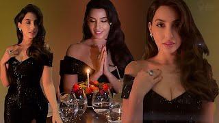 Nora Fatehi Celebrates her Birthday in MKC Dubai with a chocolate cake|Birthday Girl