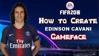 FIFA 20 - How to Create Edinson Cavani - Pro Clubs