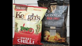 Potato Chips: Keogh’s Sweet Chilli & Burts Guinness Rich Chili Review