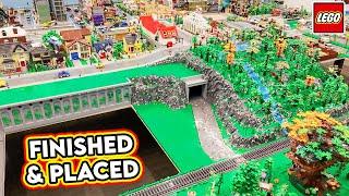 LEGO City Tunnel | Extension | Mountain | Angled Road | Finished & Placed!