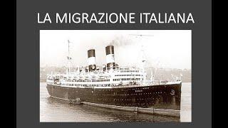 MIGRAZIONE ITALIANA