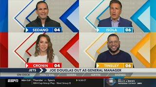 Around the Horn reacts to Jets fire GM Joe Douglas, Dallas Cowboys still haven't won at home