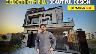 10 Marla Luxury Design (0 Electricity Bill House) For Sale in Bahria Islamabad