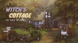 Witch's Cottage in the Woods  | The Sims 4 | Speedbuild with Ambience Sounds