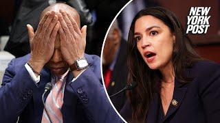 AOC grills Mayor Adams about his corruption case during hearing with sanctuary city mayors