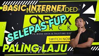 KONSEP YANG BAGUS-UNLIMITED SEMUA-BASIC INTERNET PUN 1MBPS-ONEXOX BLACK